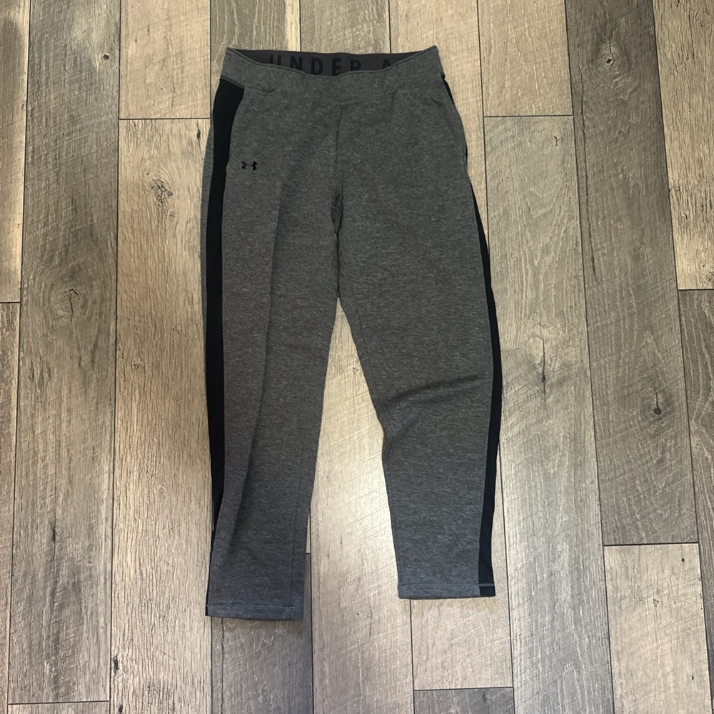 Under Armour Gray and Black Women's Pants